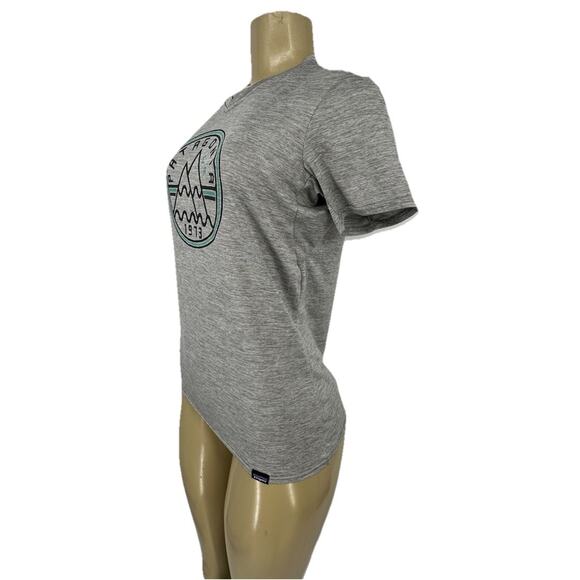 Patagonia XS Women Capilene Baselayer Daily Daily Graphic T-shirt Short Sl AB4 - Picture 3 of 8